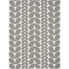 gris béton - 150x200cm - Karin - tapis plastique