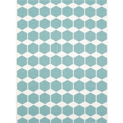 aqua pastel - 150x200cm - Anna - tapis plastique