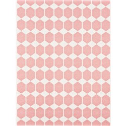 pink pastel - 150x200cm - Anna - plastic rug