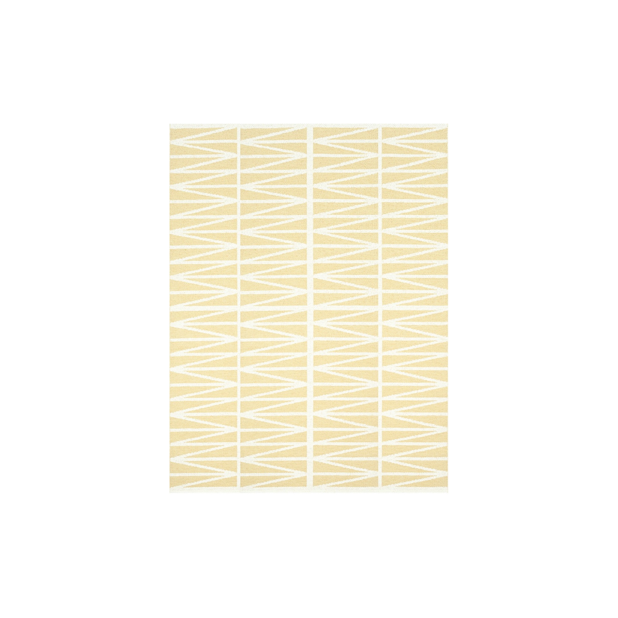 light yellow - 150x200cm - Helmi - plastic rug