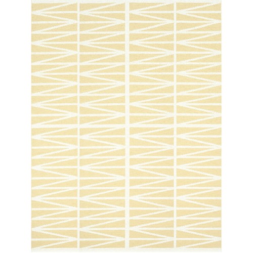 light yellow - 150x200cm - Helmi - plastic rug