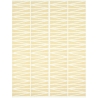 light yellow - 150x200cm - Helmi - plastic rug