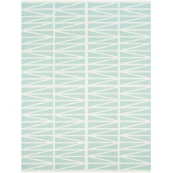 turquoise - 150x200cm - Helmi - plastic rug