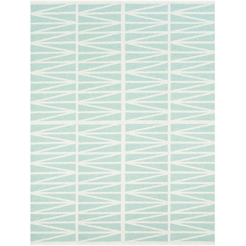 turquoise - 150x200cm - Helmi - plastic rug