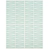 turquoise - 150x200cm - Helmi - plastic rug