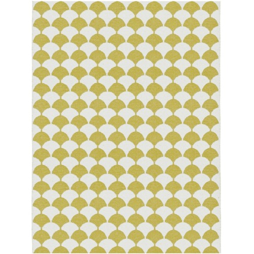 mustard - 150x200cm - Gerda - plastic rug