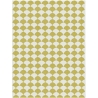 mustard - 150x200cm - Gerda - plastic rug