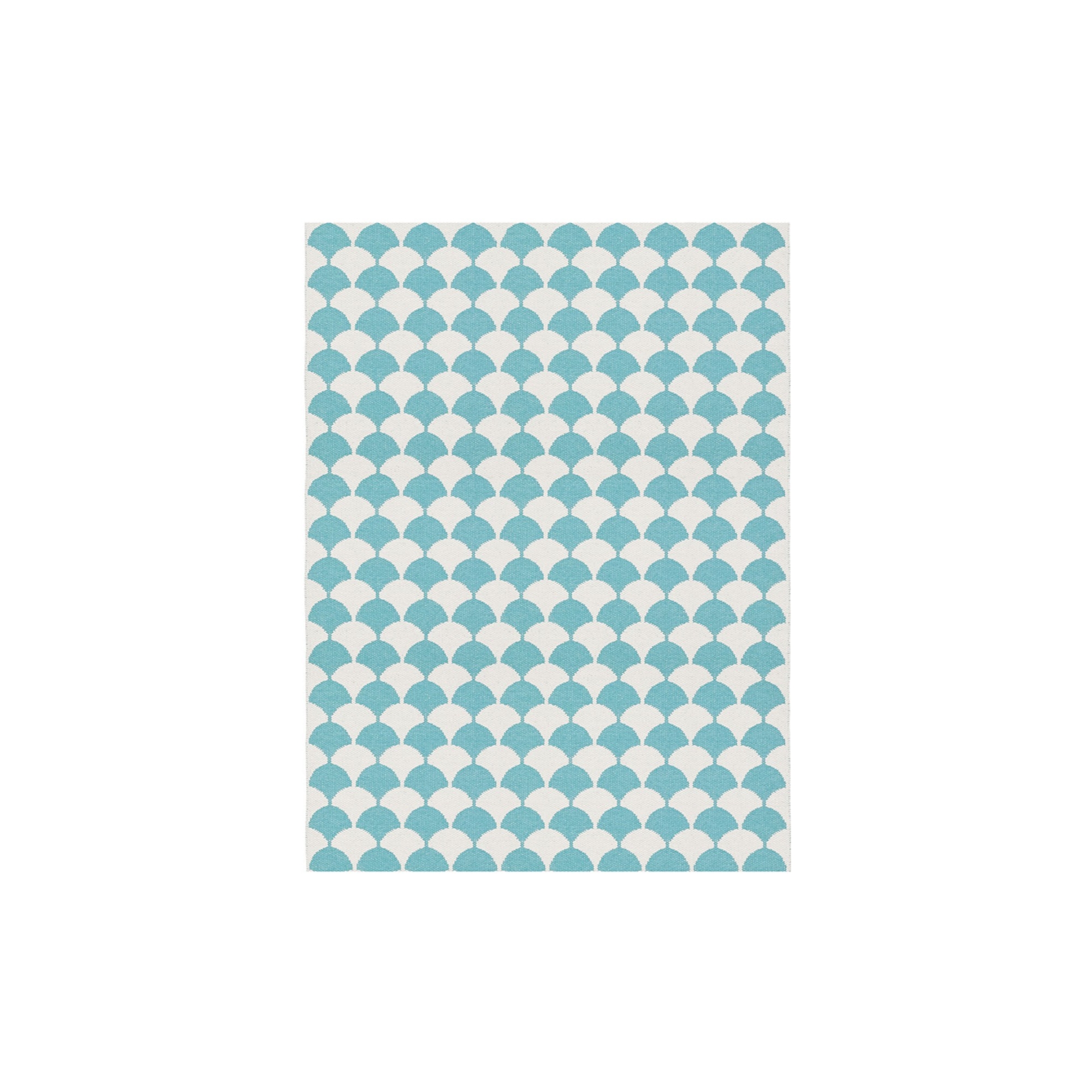 bleu piscine - 150x200cm - Gerda - tapis plastique