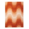 orange - tapis Wave 240 x 170 cm - Verpan