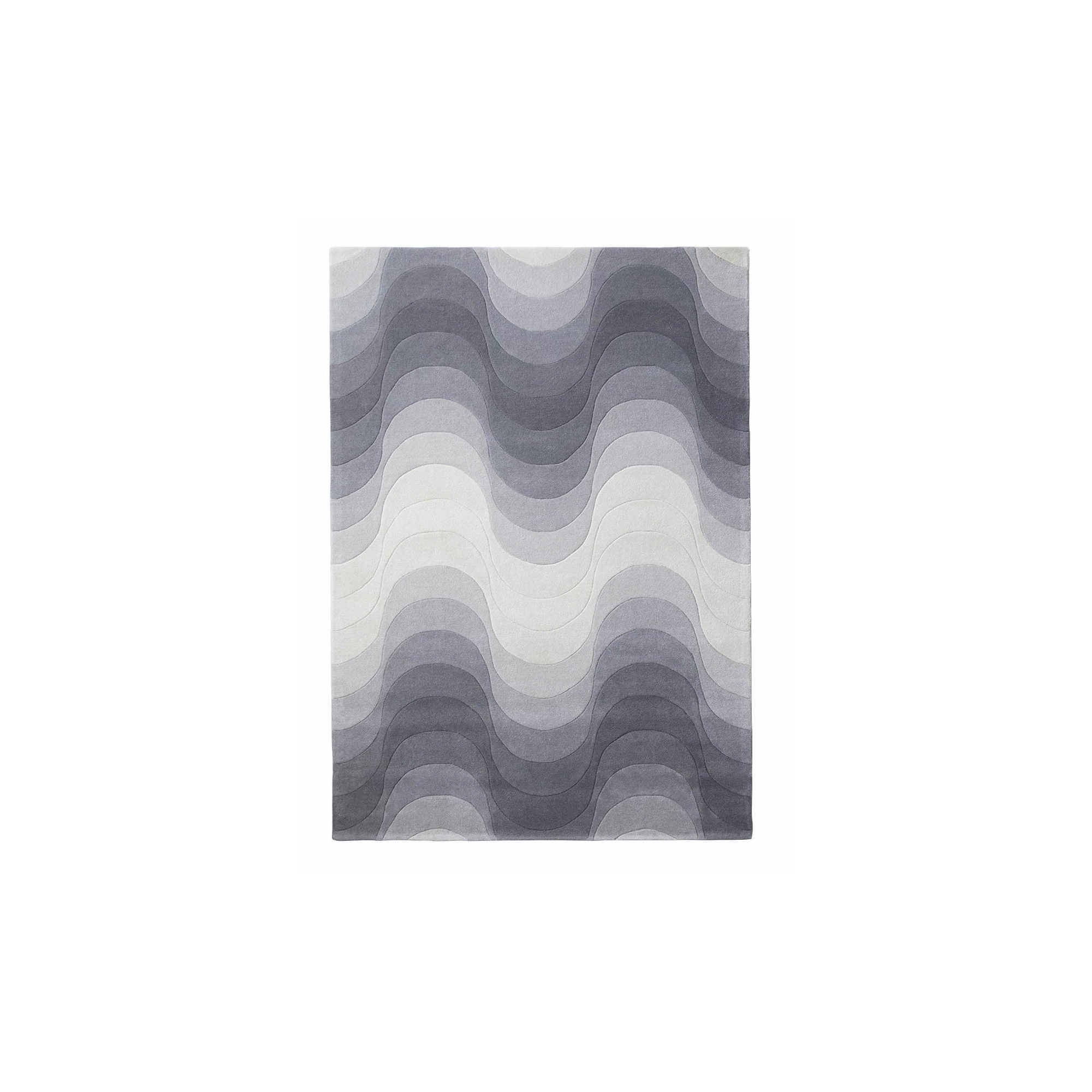 grey - Wave rug 240 x 170 cm - Verpan