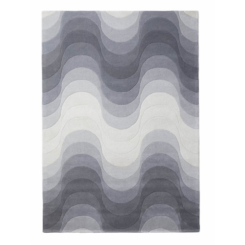 grey - Wave rug 240 x 170 cm - Verpan