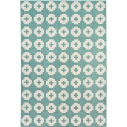 lagon - 170x250cm - Flower - tapis plastique