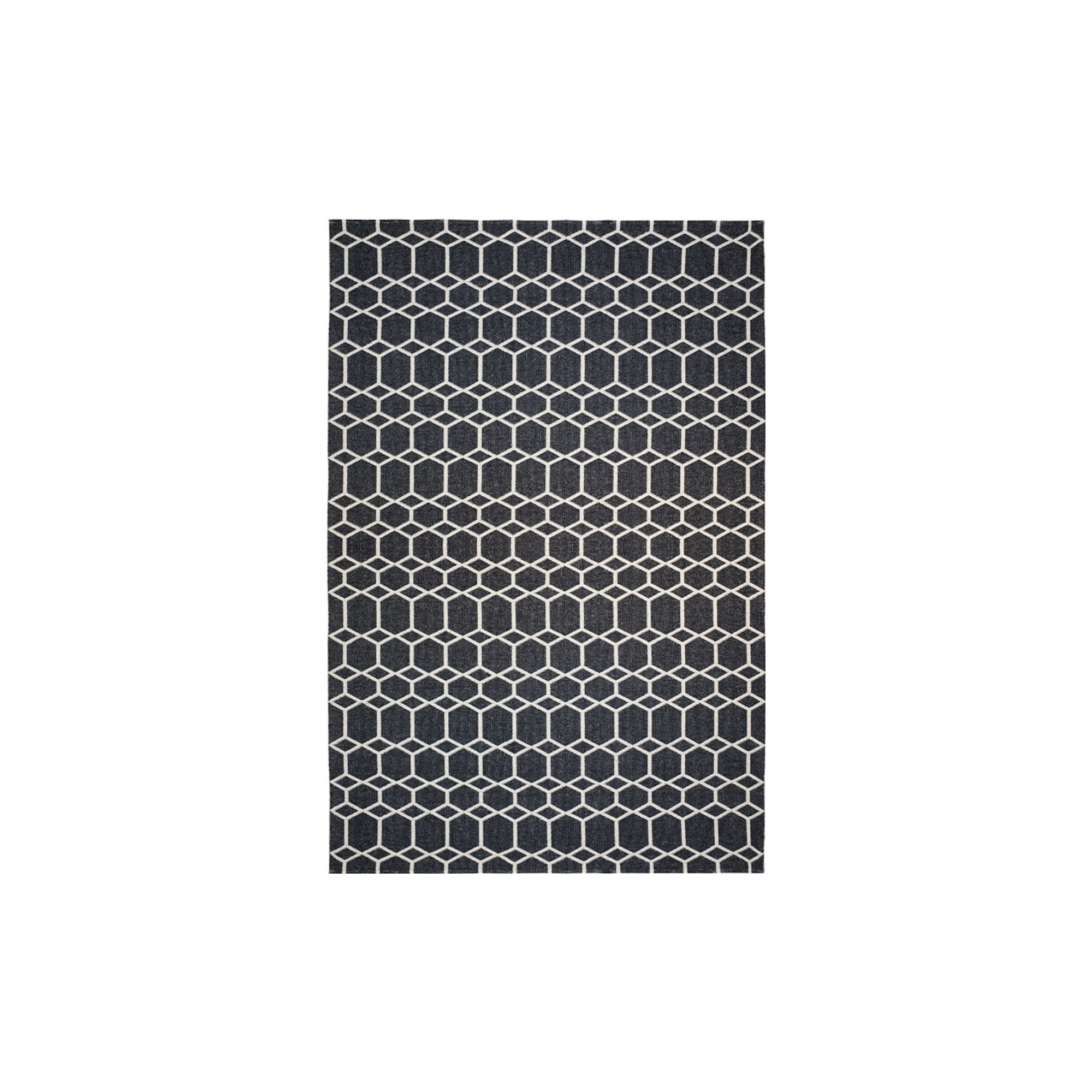 black - 200x300cm - Ingrid - plastic rug