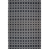 black - 200x300cm - Ingrid - plastic rug