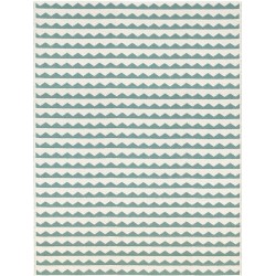 eau - 150x200cm - Gittan - tapis plastique*