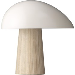 Night Owl – ash base, smokey white lampshade - Fritz Hansen