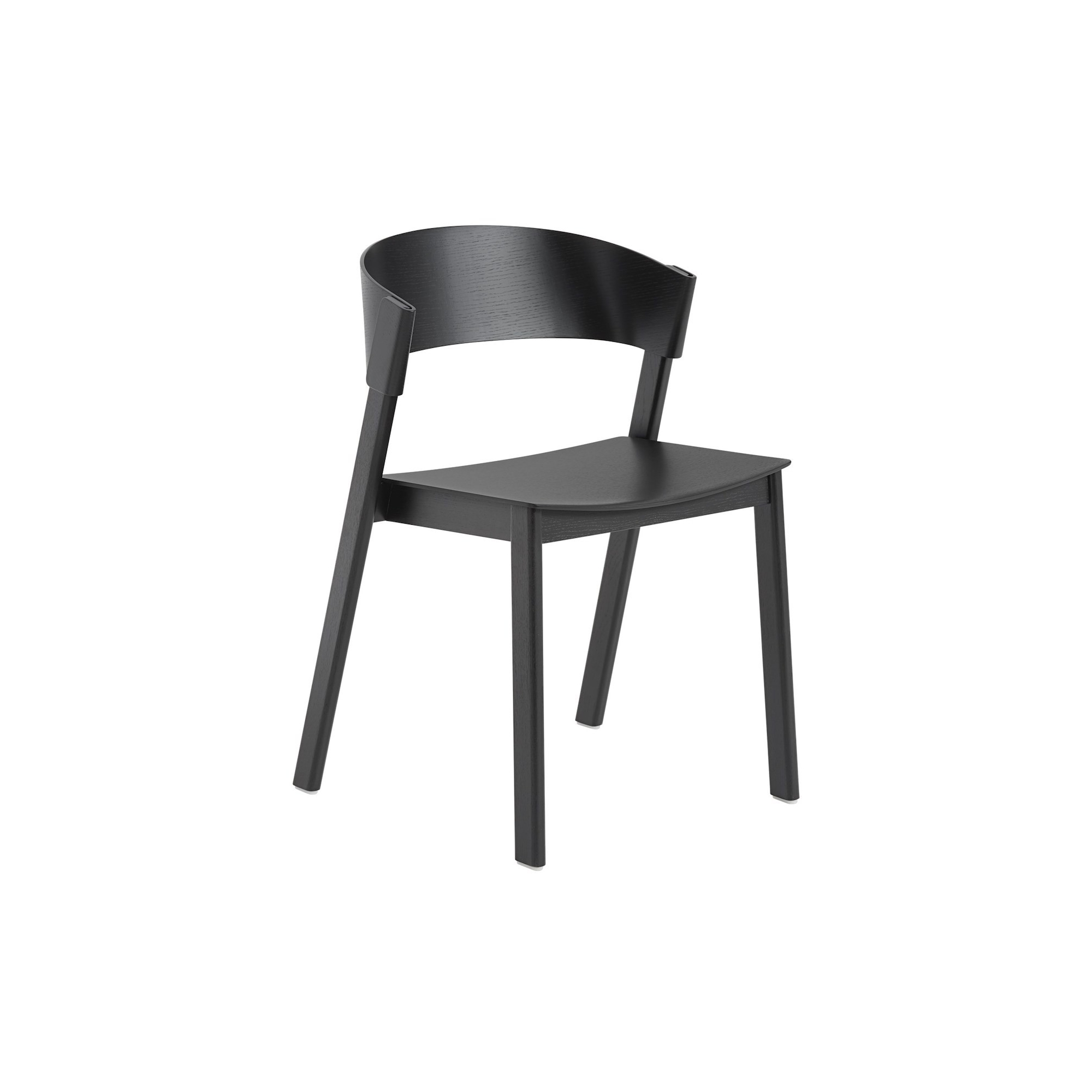 black – Cover Side Chair - Muuto