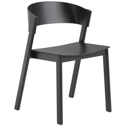 black – Cover Side Chair - Muuto