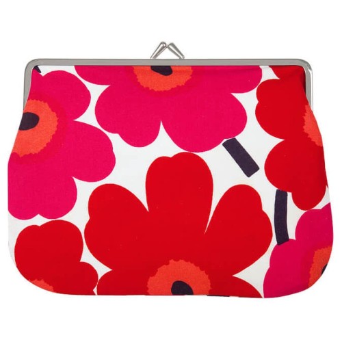 Puolikas Kukkaro Mini Unikko - 001 - Marimekko purse