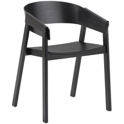 black - Cover Armchair - Muuto