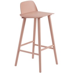 rose - tabouret de Bar Nerd (H65 ou 75 cm) - Muuto