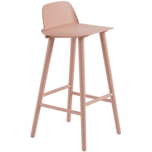 rose - tabouret de Bar Nerd (H65 ou 75 cm) - Muuto