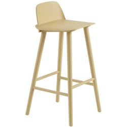 sand yellow - Nerd bar or counter stool - Muuto