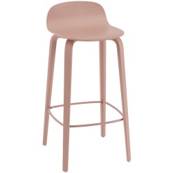 tan rose - Visu bar or counter stool - Muuto