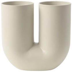 Kink vase – 27,4 x H26 cm – Sand - Muuto