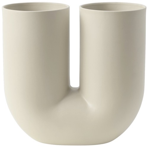 Kink vase – 27,4 x H26 cm – Sand - Muuto