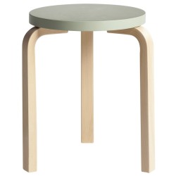 green / birch - Stool 60 - Paimio edition - Artek