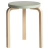 green / birch - Stool 60 - Paimio edition - Artek