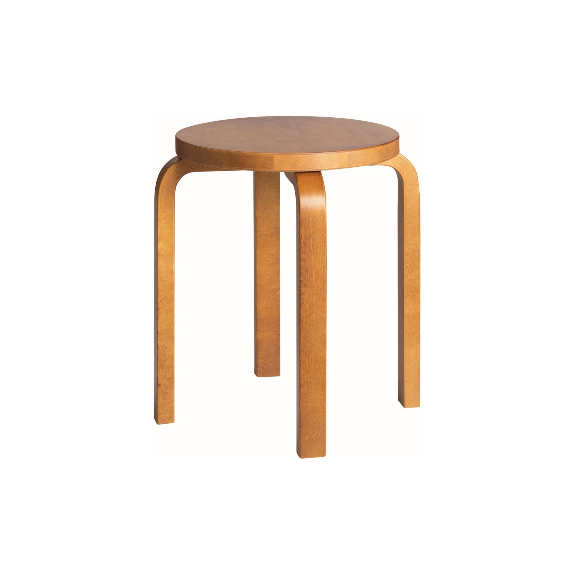 bouleau teinté miel - Stool E60 - Artek