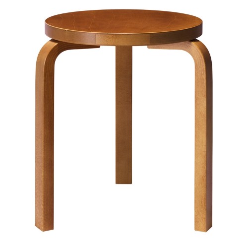 honey stained birch - Stool 60 - Artek