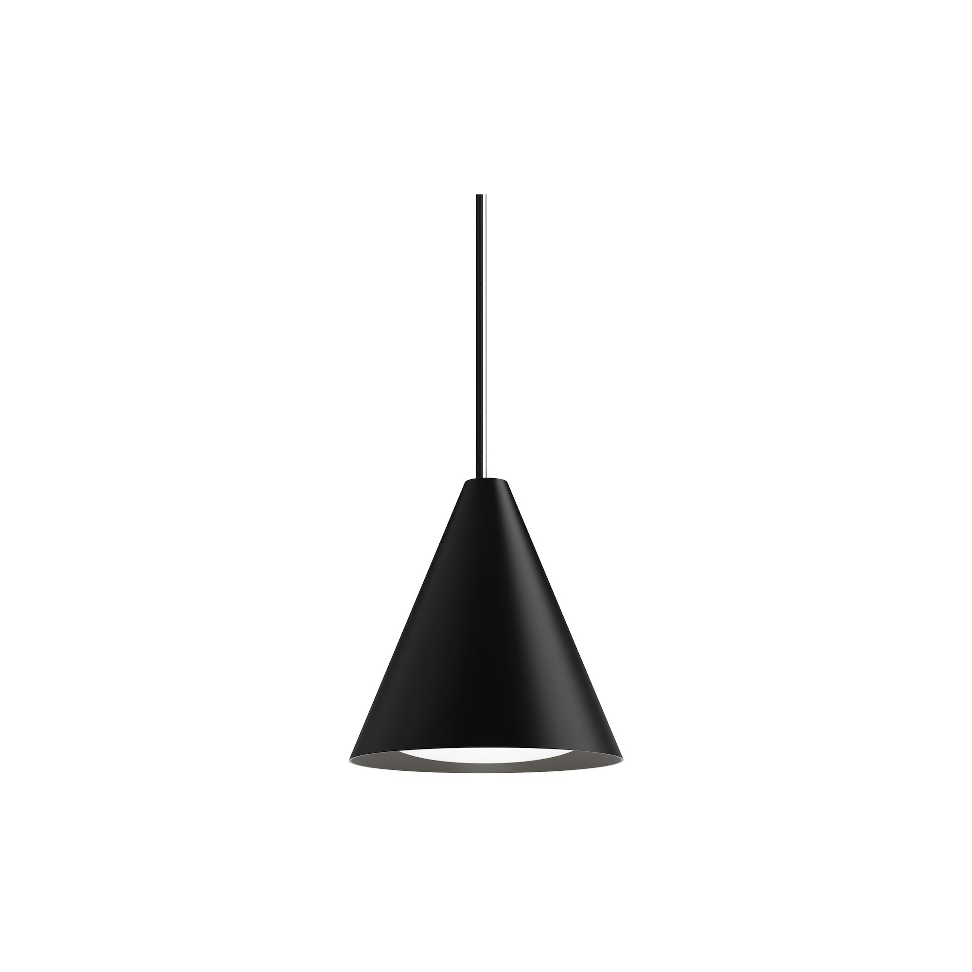 suspension Keglen Ø25 cm noire - Louis Poulsen