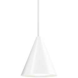 suspension Keglen Ø25 cm blanche - Louis Poulsen