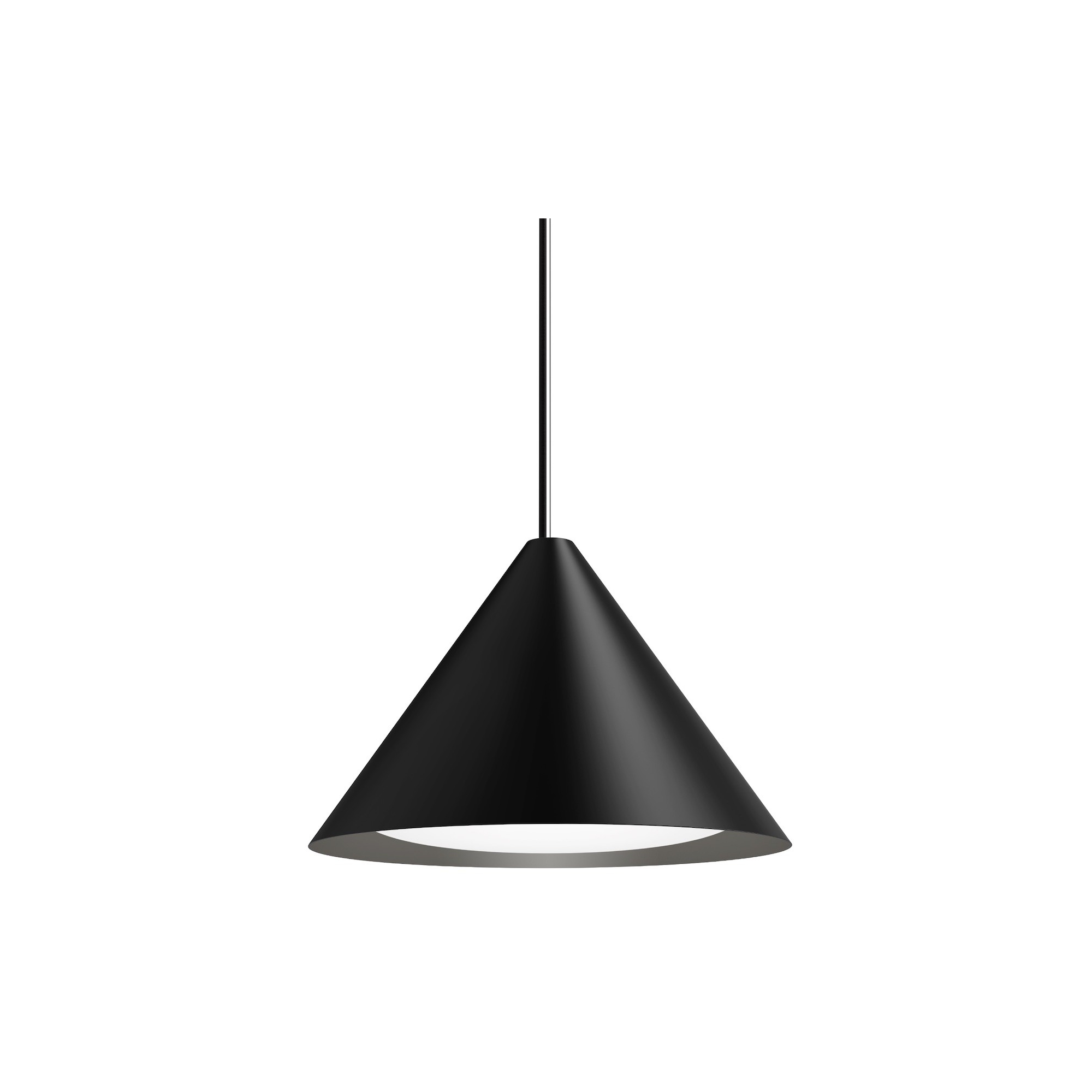 suspension Keglen Ø40 cm noire - Louis Poulsen