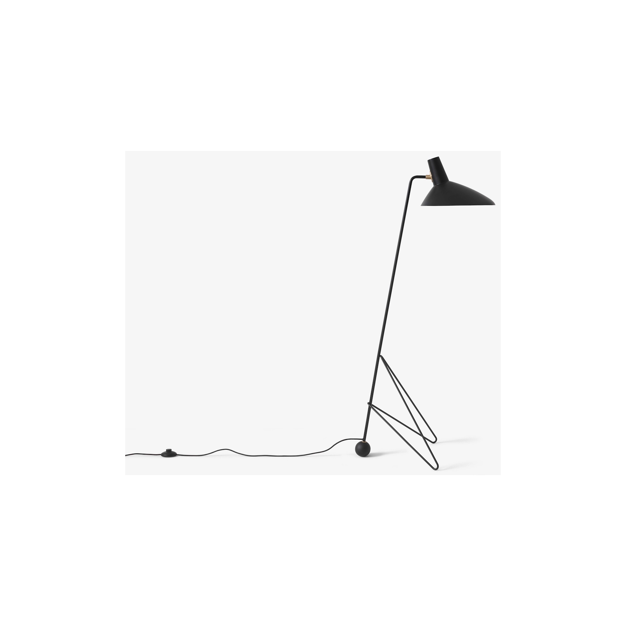 black Tripod floor lamp - HM8 &tradition