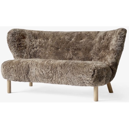 Little Petra sofa VB2 - sheepskin Sahara + oak - &Tradition