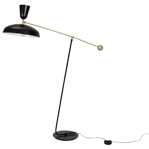 H120 cm – Noir – Lampadaire G1 - Sammode