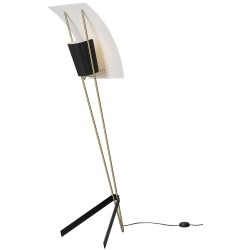 lampadaire G30 - noir et blanc - Sammode