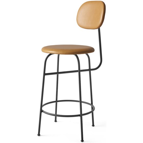 H63,5 cm - seat + back Dakar leather 0250 - Afteroom Counter Chair Plus - Audo Copenhagen