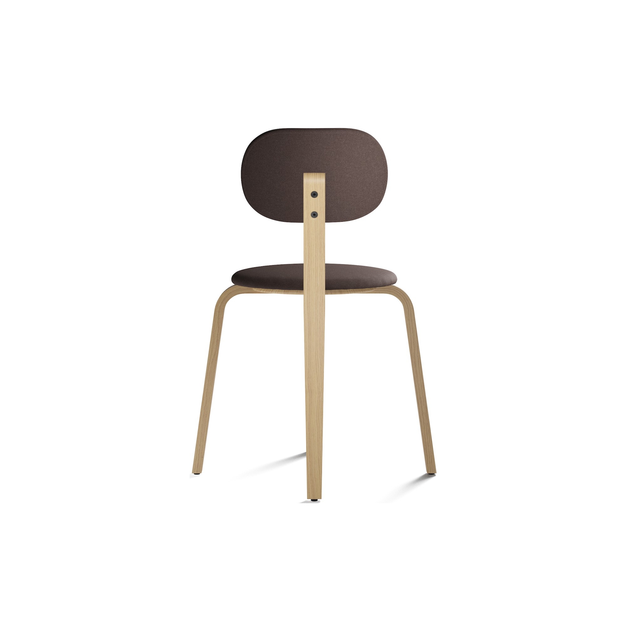 Afteroom Dining Chair Plus wood base – natural oak + Gaja 61111 seat and backrest - Audo Copenhagen