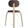 Afteroom Dining Chair Plus wood base – natural oak + Gaja 61111 seat and backrest - Audo Copenhagen