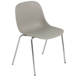 Fiber w/o upholstery - w/o armrest - A-base stackable - Muuto