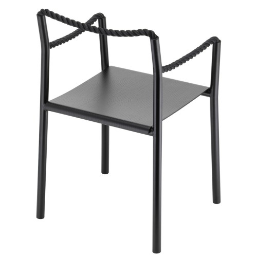 Rope Chair - noire - Artek