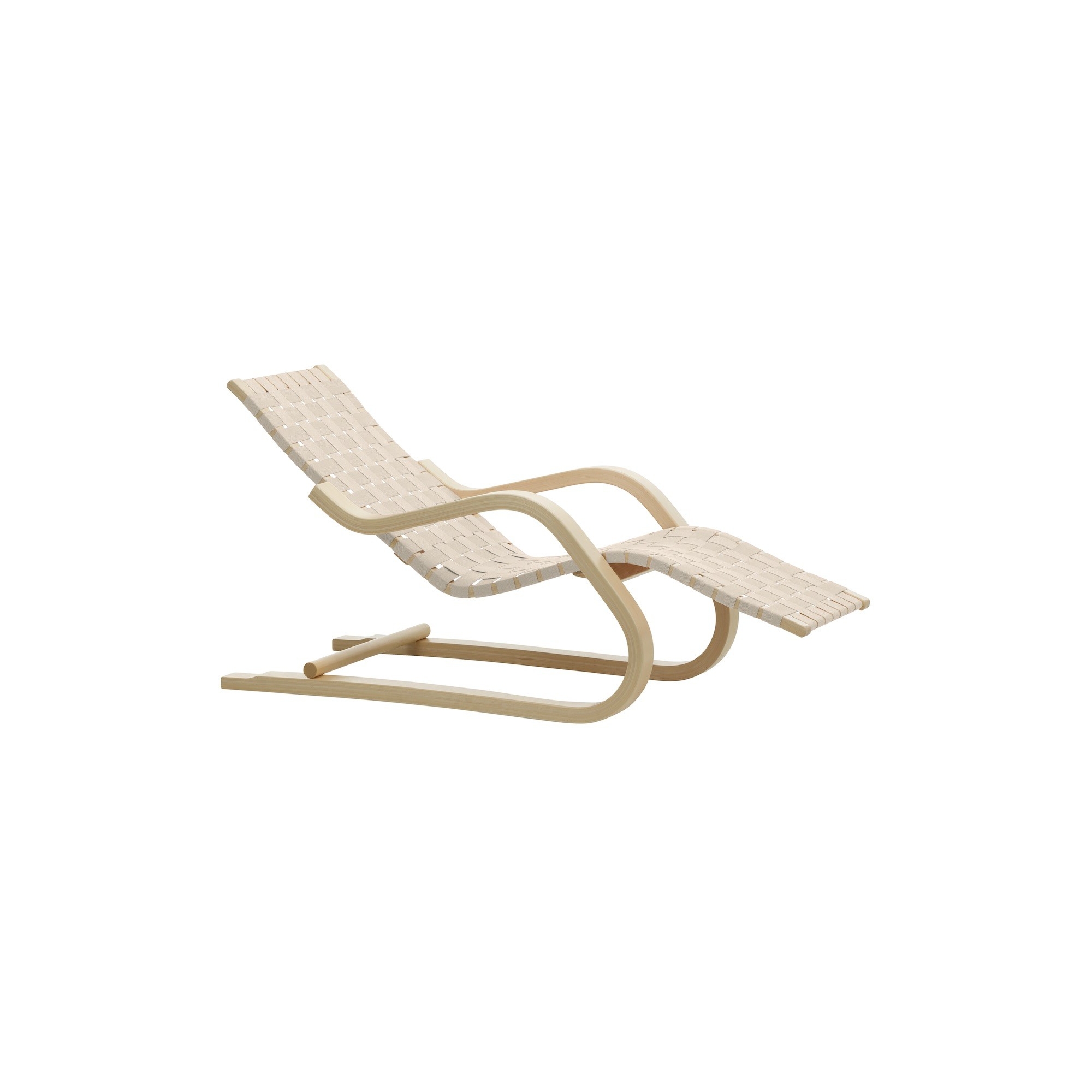 Lounge Chair 43 – nature / blanc - Artek