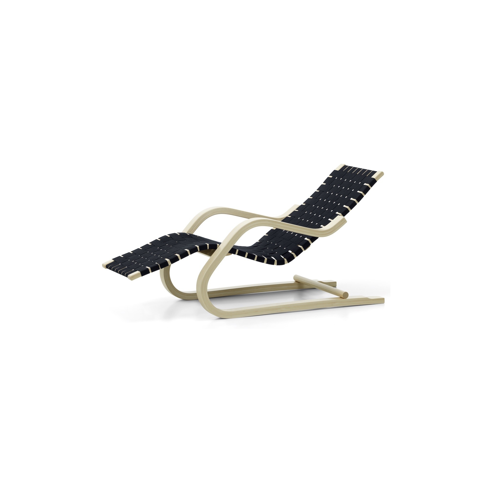 Lounge Chair 43 – black / blue - Artek