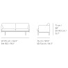 Outline Studio - Sofa 170 cm - Muuto