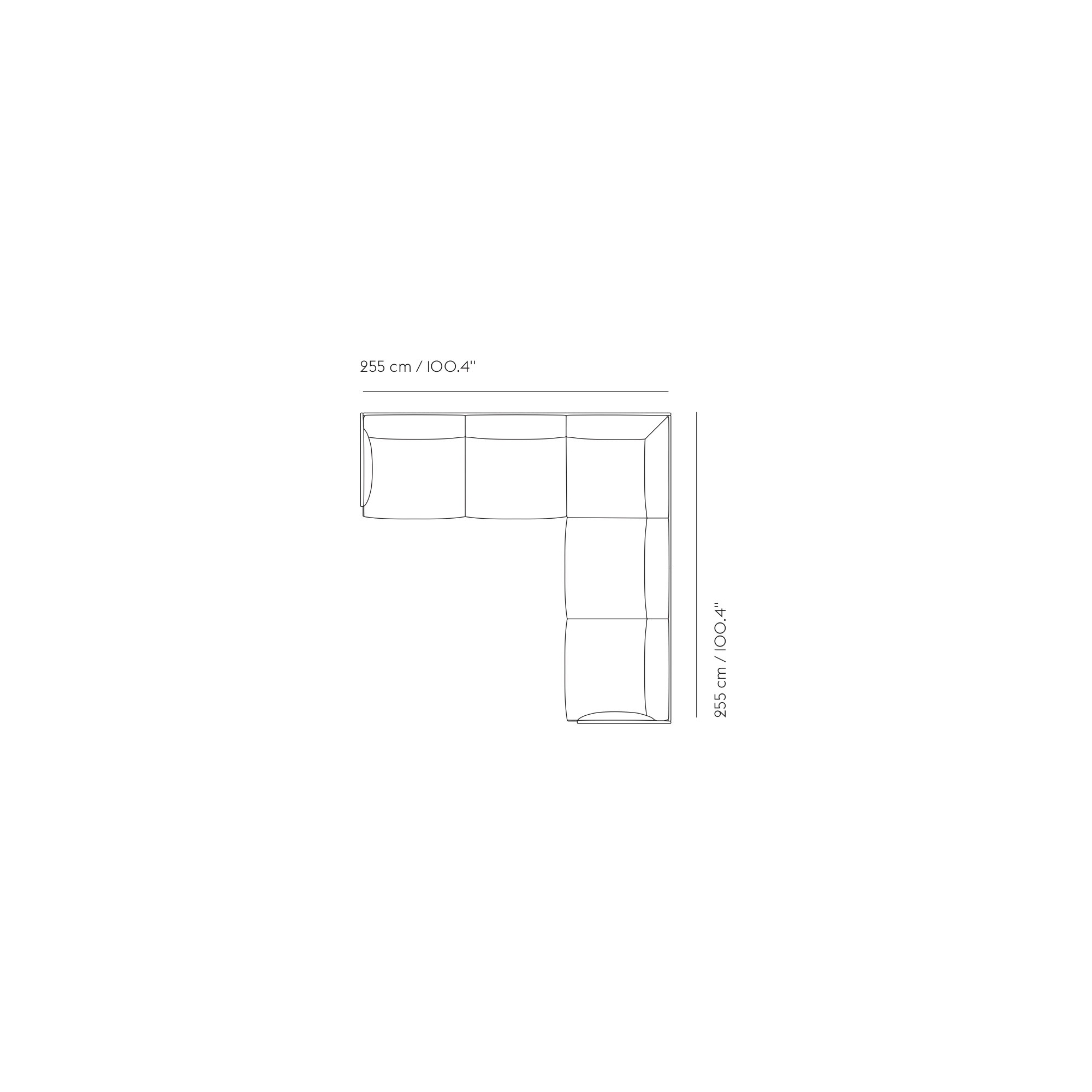 Outline corner - Muuto